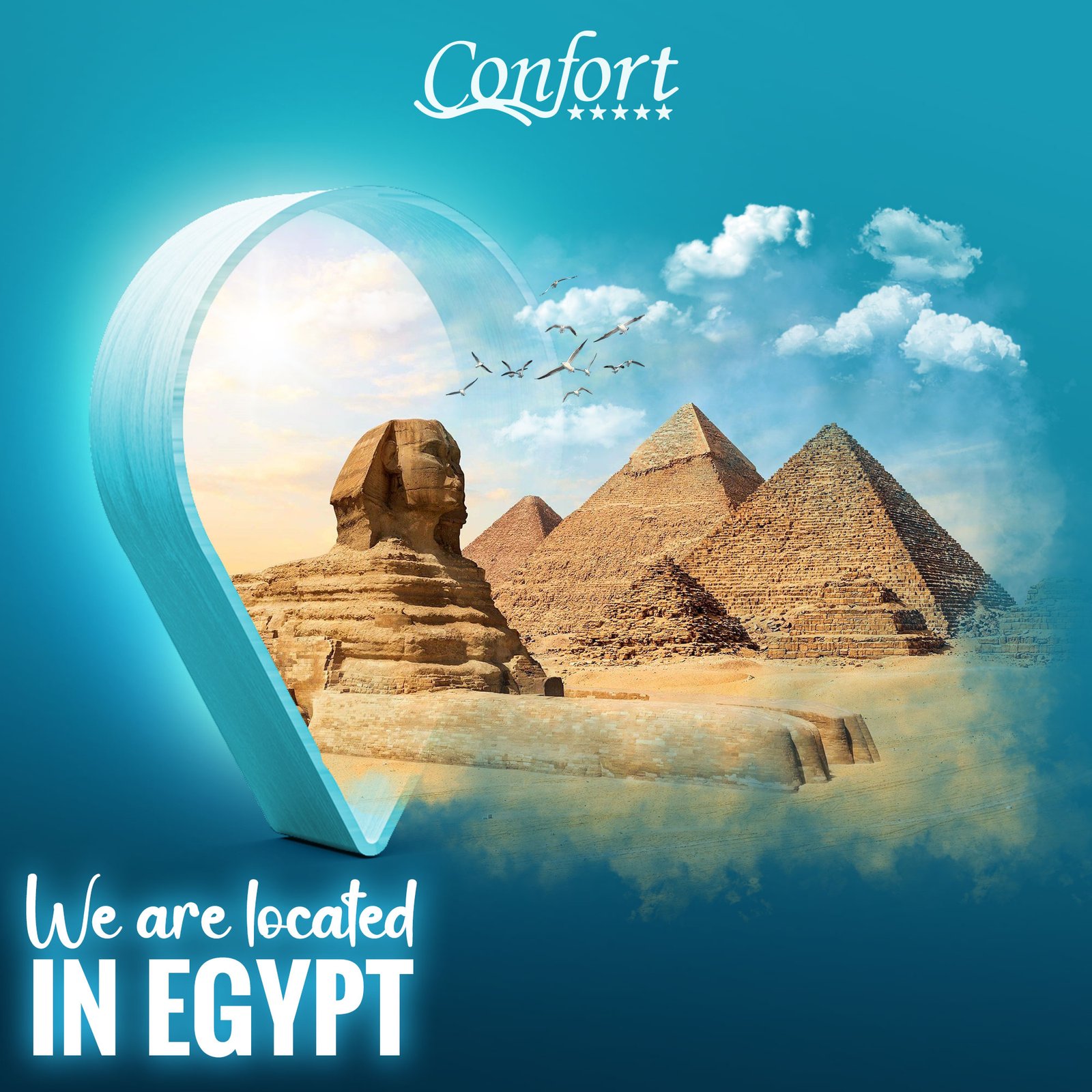 Located in Egypt
