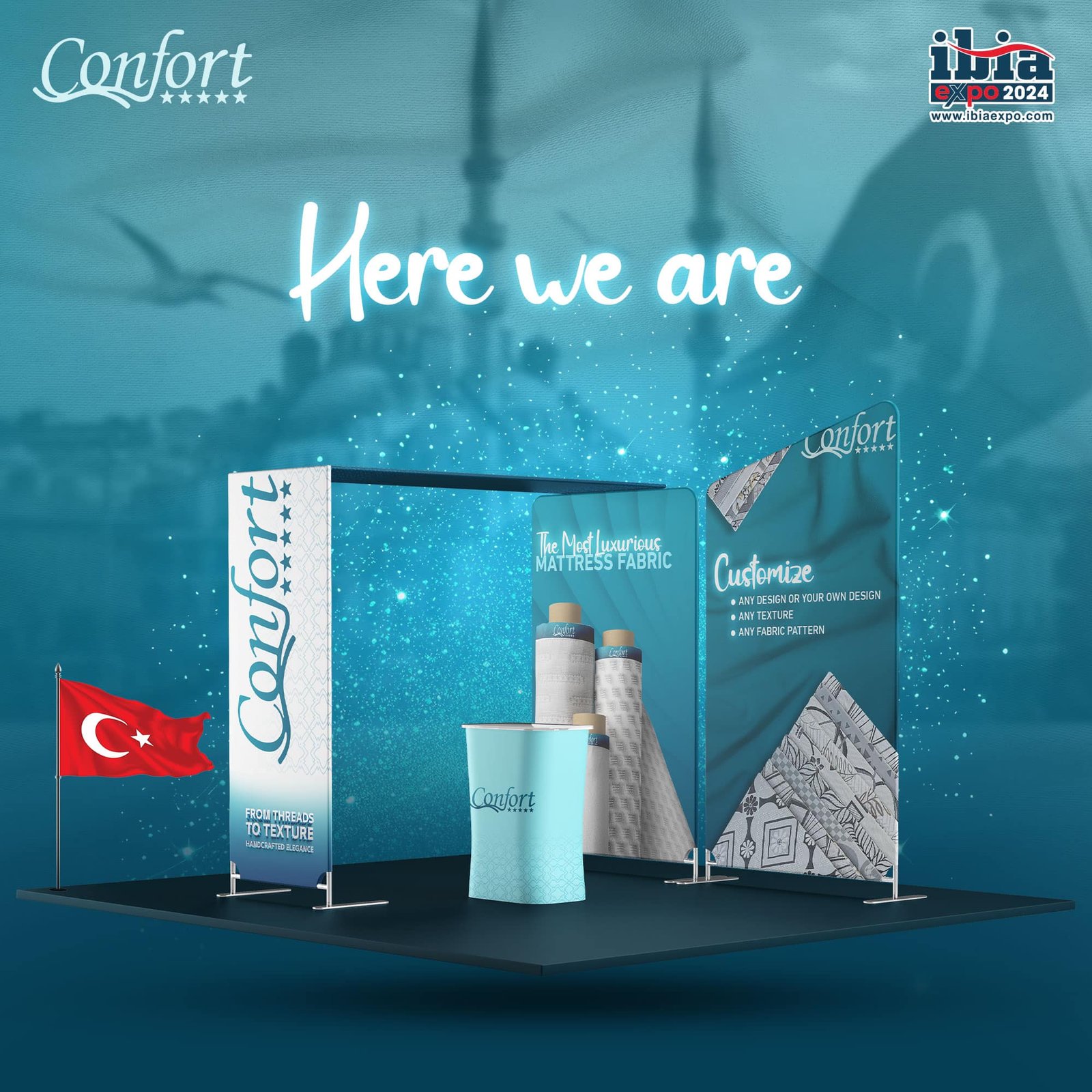 Confort Tex Expo Booth